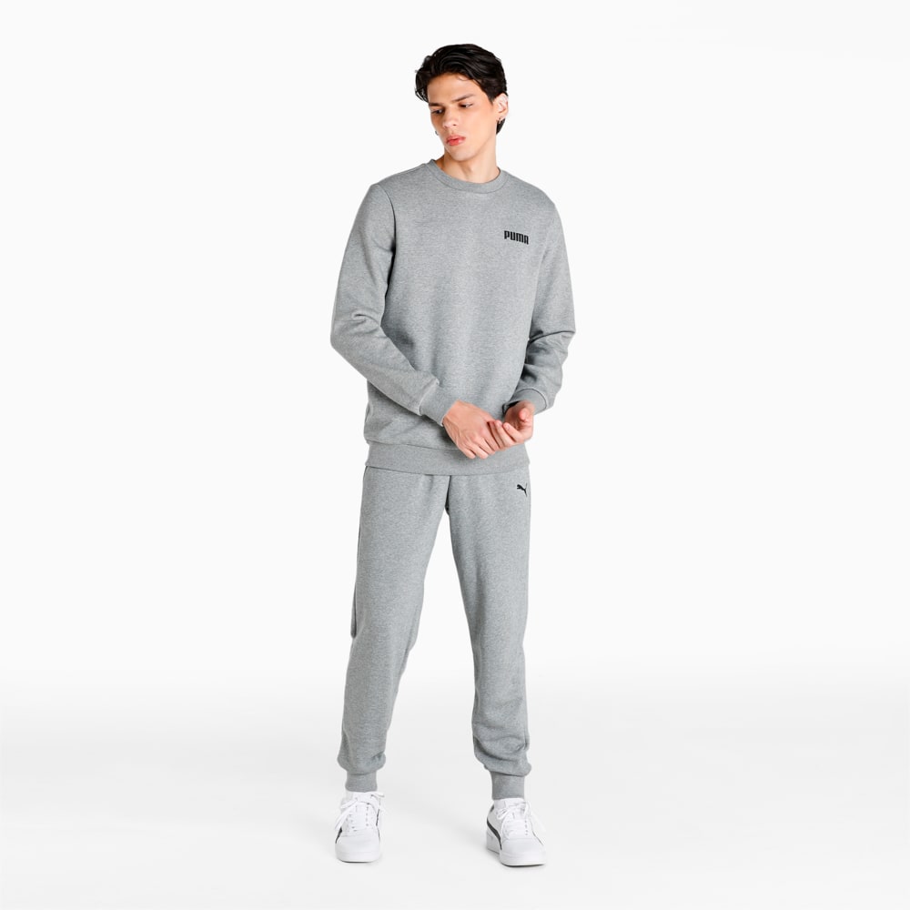 Зображення Puma Світшот Essentials Crew Neck Full-Length Men’s Sweatshirt #2: Medium Gray Heather