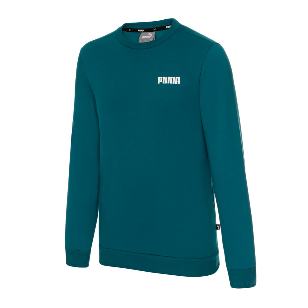 Зображення Puma Світшот Essentials Crew Neck Full-Length Men’s Sweatshirt #1: blue coral