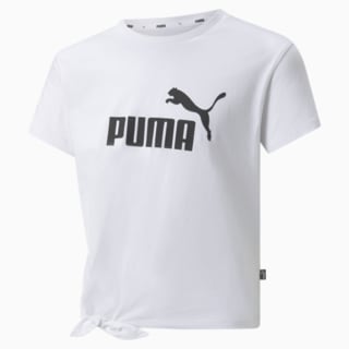 Зображення Puma Футболка Essentials Logo Youth Knotted Tee