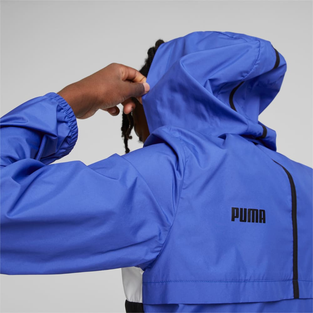 Puma blue windbreaker new arrivals