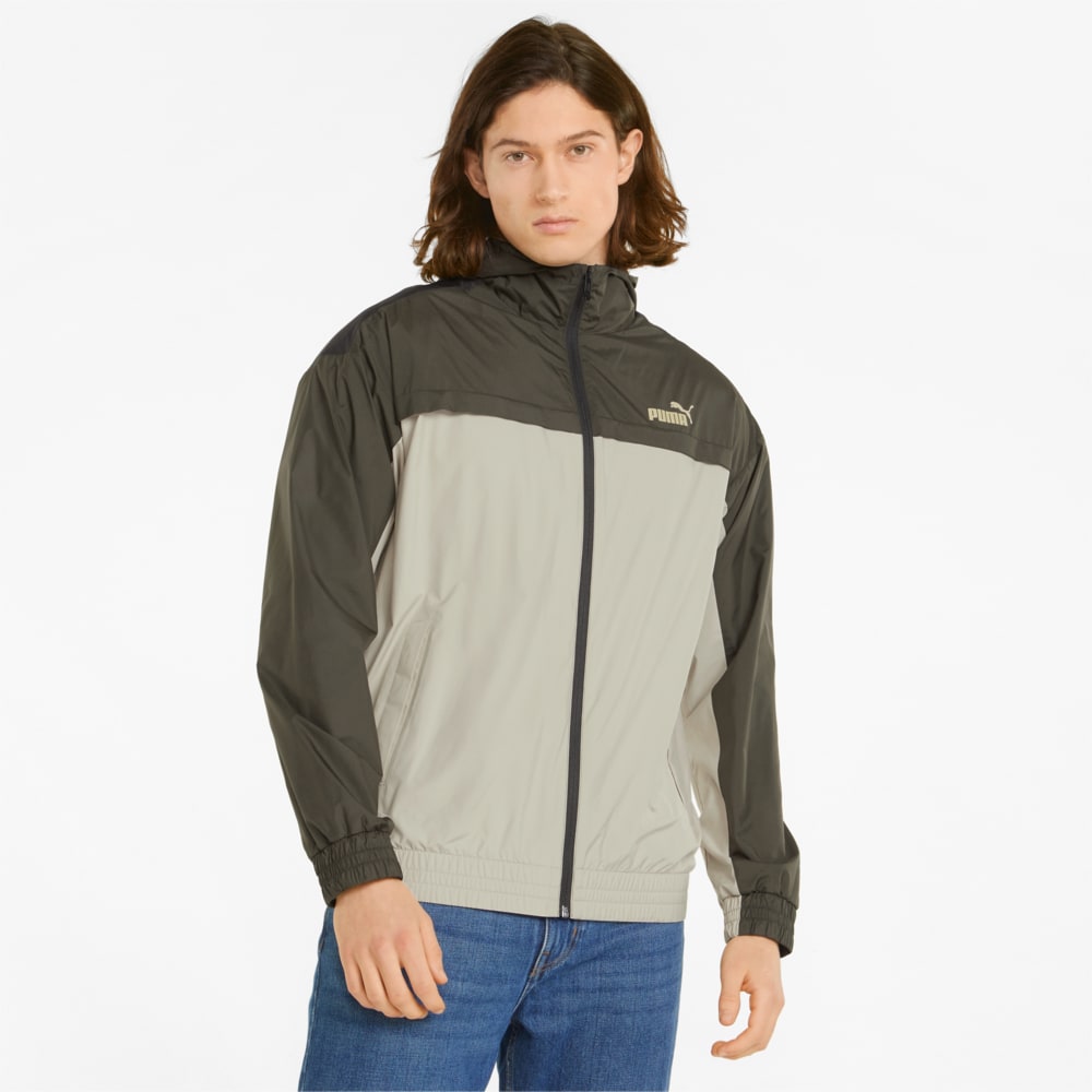 Puma graphic windbreaker deals