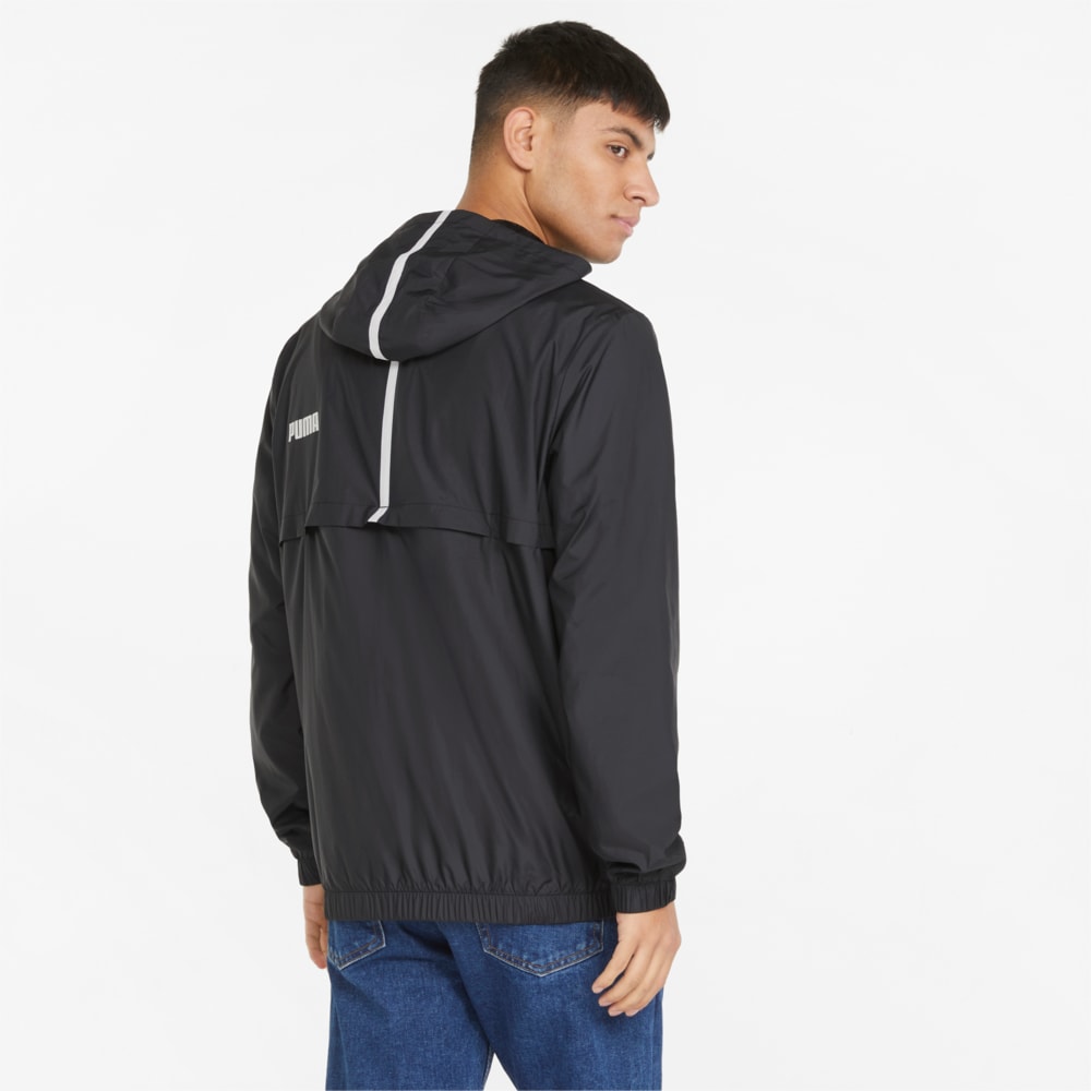 Зображення Puma Вітрівка Essentials Solid Windbreaker Jacket Men #2: Puma Black