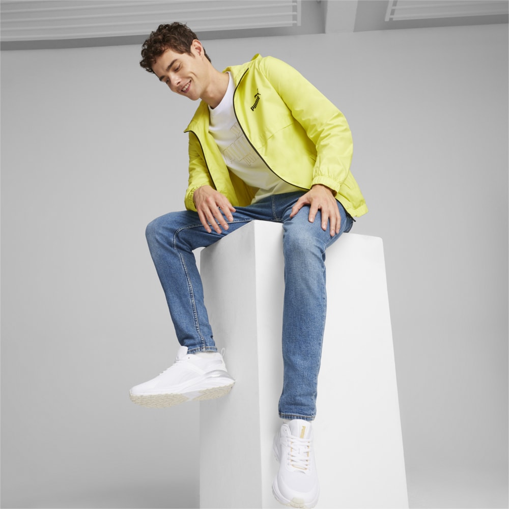 Зображення Puma Вітрівка Essentials Solid Windbreaker Jacket Men #2: Lime Sheen