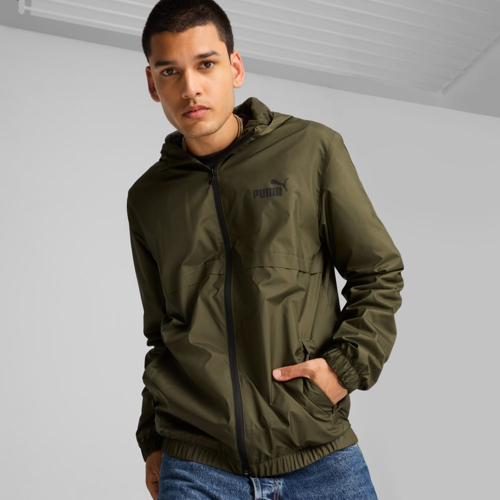 Imagen PUMA Cortavientos Essentials Solid para hombre #1