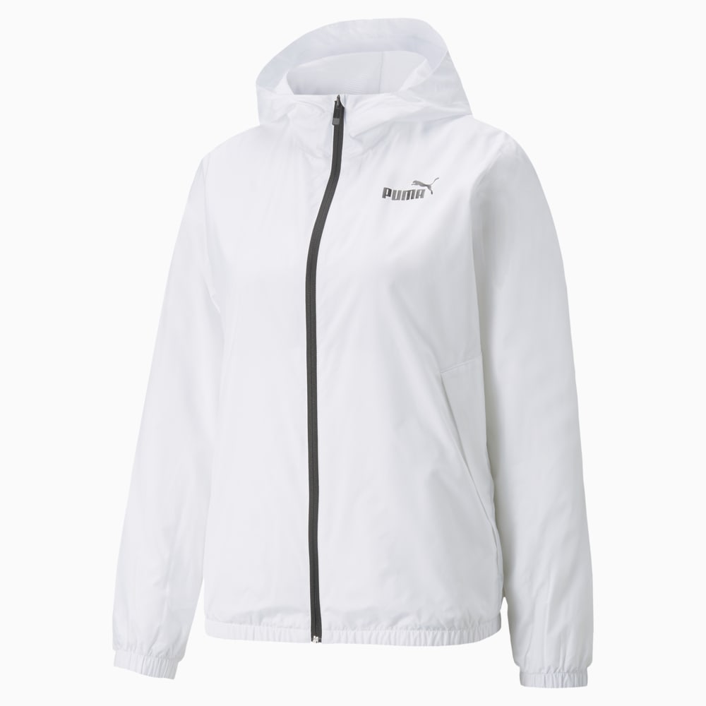 White 2025 puma windbreaker