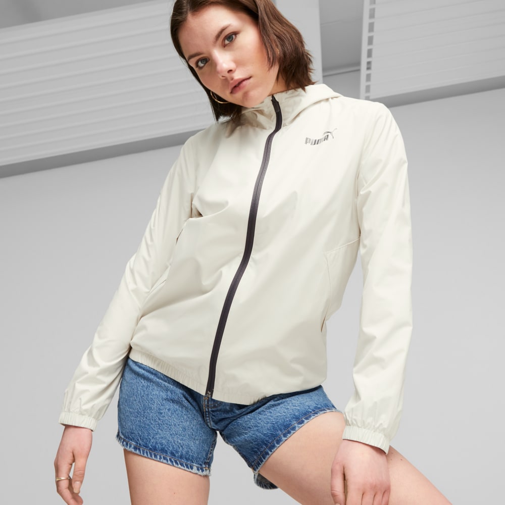 Изображение Puma Ветровка Essentials Solid Women's Windbreaker #1: Alpine Snow