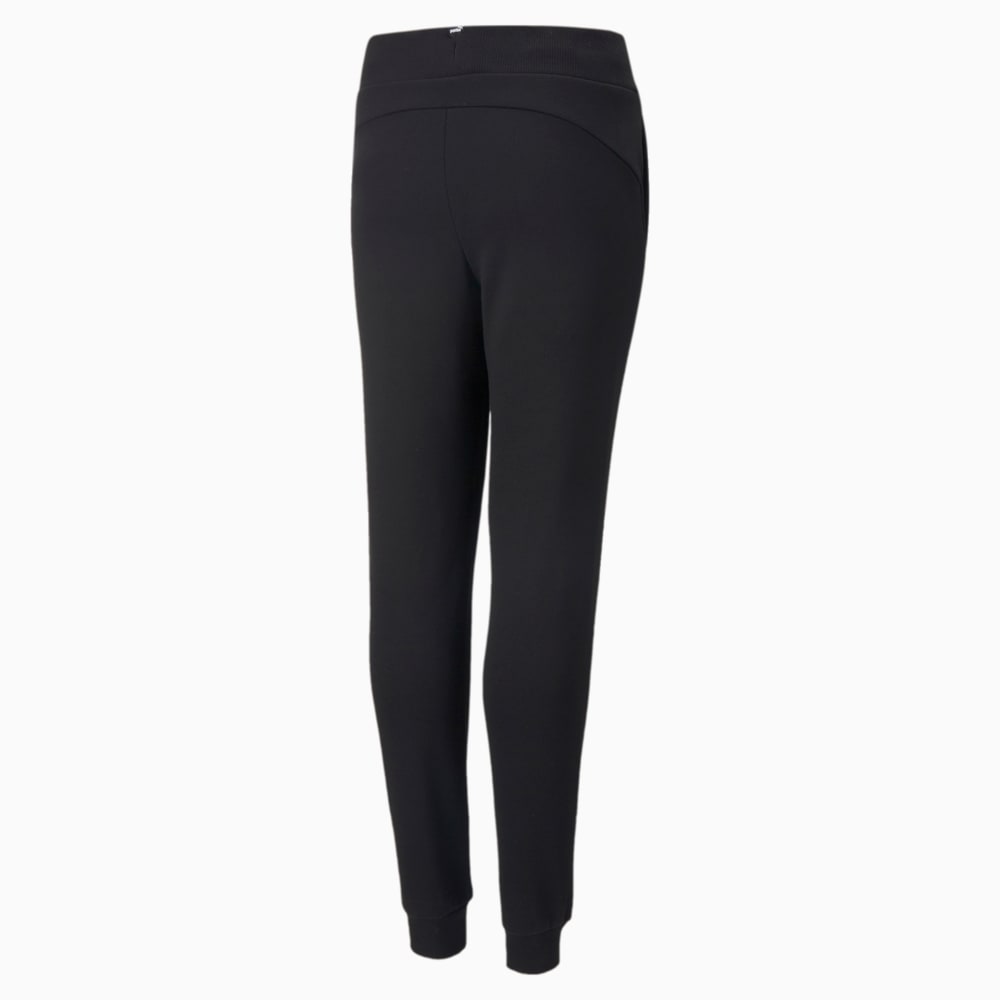 Изображение Puma Детские штаны Essentials Full-Length Youth Sweatpants #2: Puma Black