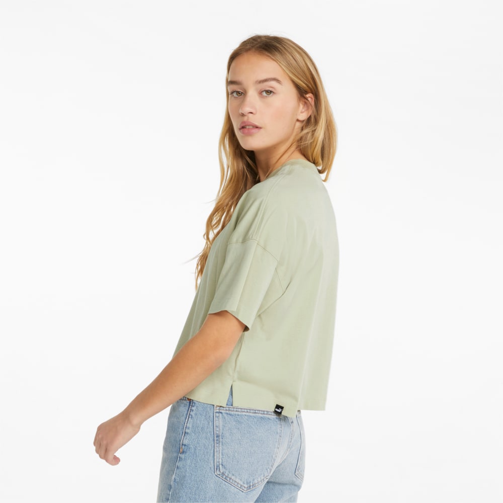 Изображение Puma Футболка HER Cropped Women's Tee #2: Spring Moss