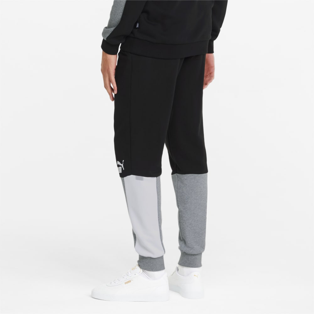 Image PUMA Calça Moletom Essentials+ Block Masculina #2