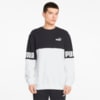 Зображення Puma Толстовка Power Colourblocked Crew Neck Men's Sweatshirt #1: Puma Black