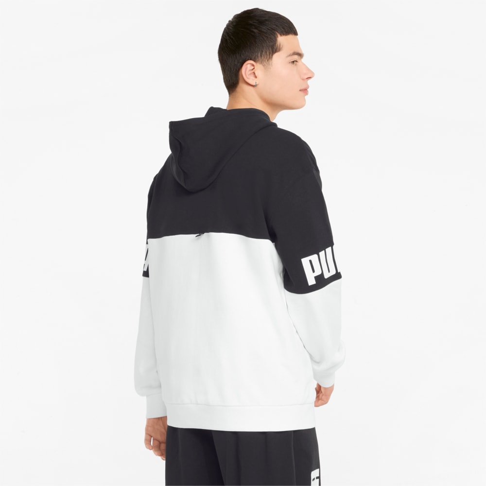 Зображення Puma Худі Power Colourblocked Men's Hoodie #2: Puma Black