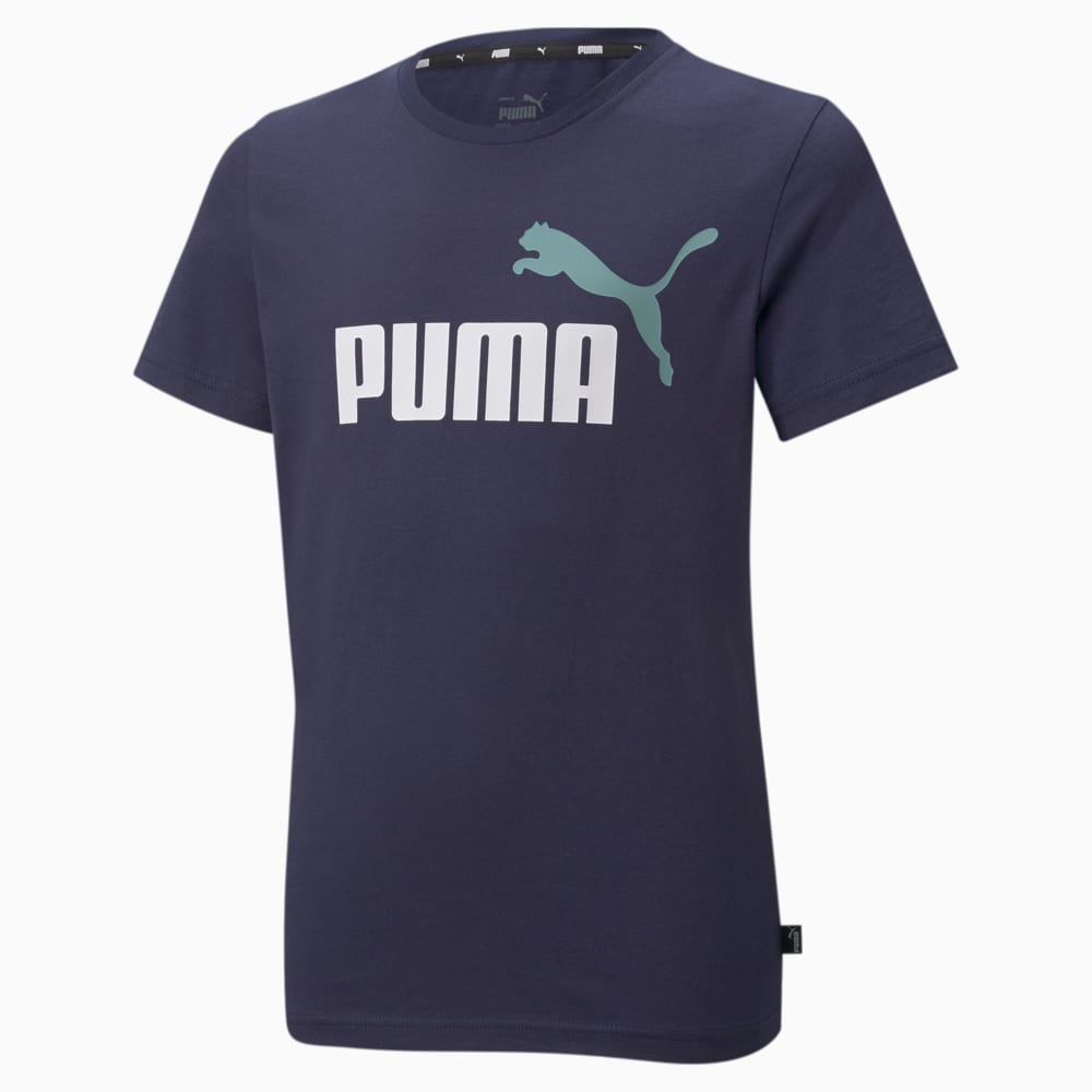 Image Puma Essentials+ Two Tone Logo Youth Tee #1