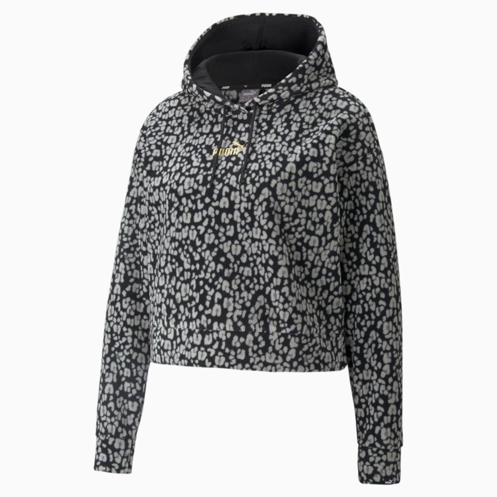 Puma leopard print hoodie shop
