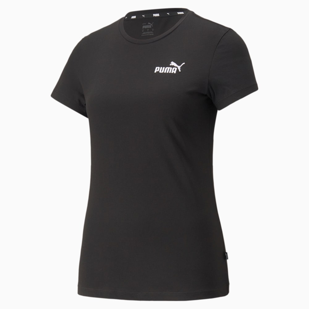 

PUMA - female - Футболка Essentials+ Embroidery Women's Tee – Puma Black –, Черный