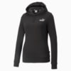 Изображение Puma Толстовка Essentials+ Embroidery Women's Hoodie #4: Puma Black