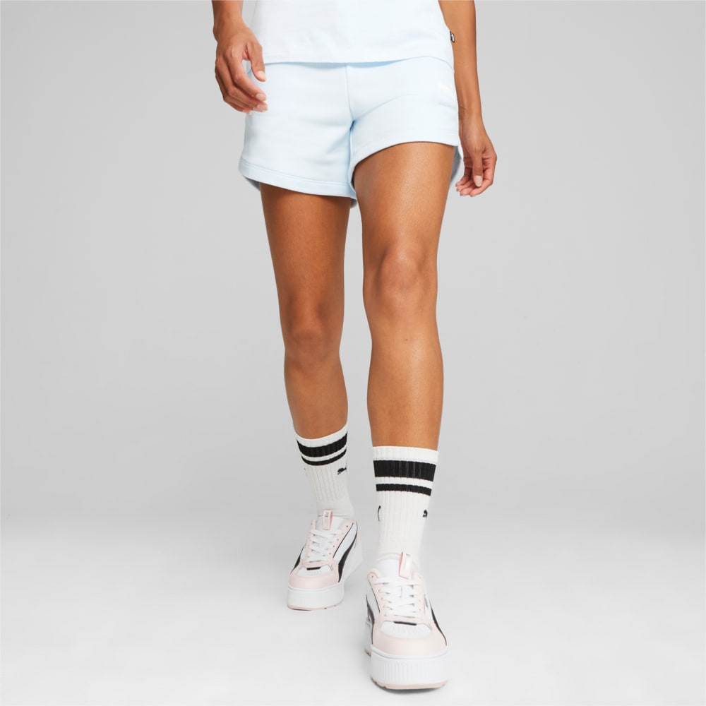 Image PUMA Shorts Essentials High Waist Terry Feminino #1
