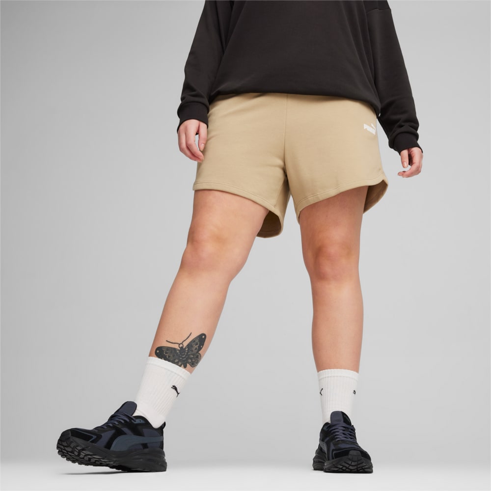Image PUMA Shorts Essentials High Waist Terry Feminino #2