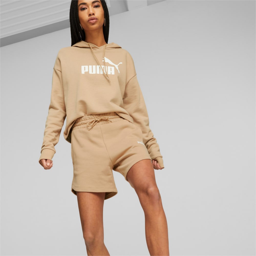 Image PUMA Shorts Essentials High Waist Terry Feminino #1