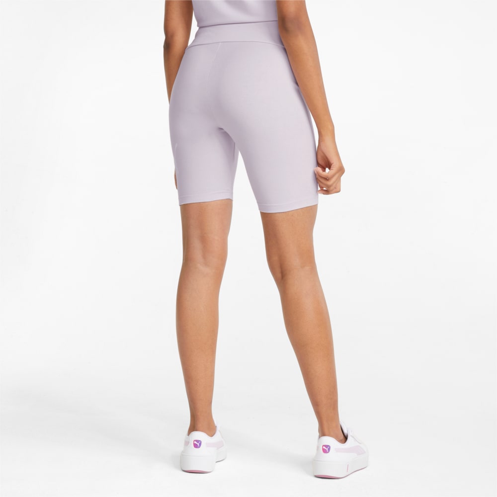 Зображення Puma Легінси Essentials Logo Women's Short Leggings #2: Lavender Fog