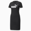 Зображення Puma Плаття Essentials Women's Slim Tee Dress #4: Puma Black