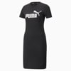 Изображение Puma Платье Essentials Women's Slim Tee Dress #6: Puma Black