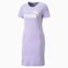 Изображение Puma Платье Essentials Women's Slim Tee Dress #6: Vivid Violet