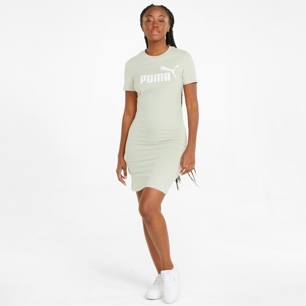 Зображення Puma Плаття Essentials Women's Slim Tee Dress #1: Spring Moss