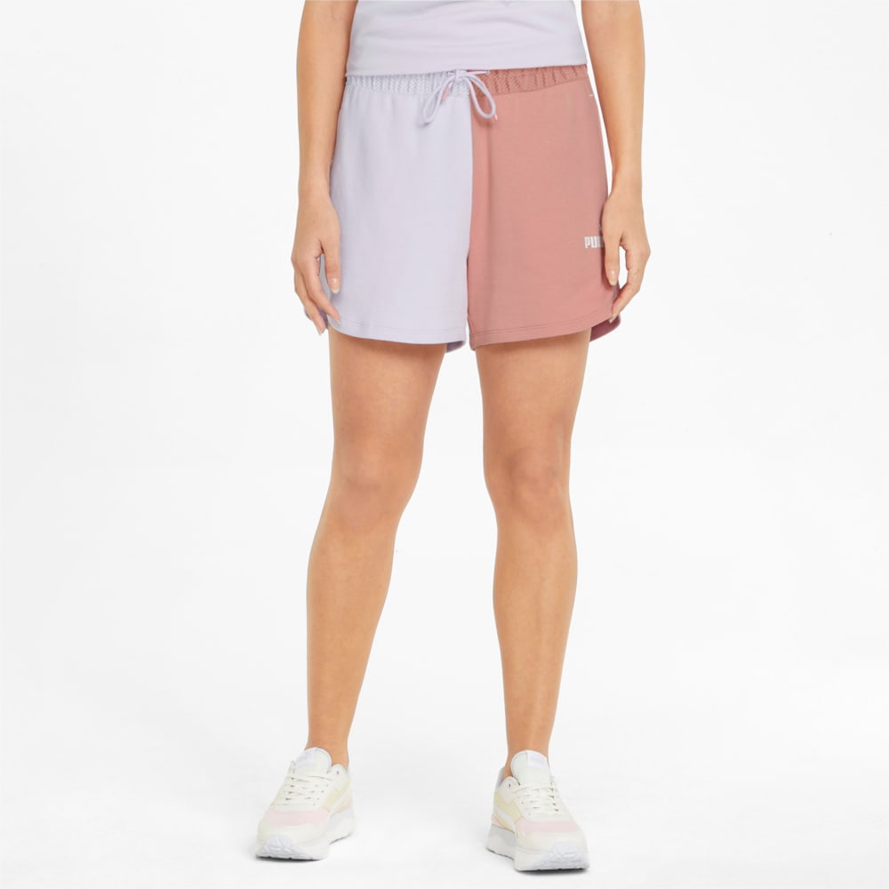 Изображение Puma Шорты Puma Power High-Waist Shorts #1: Lavender Fog