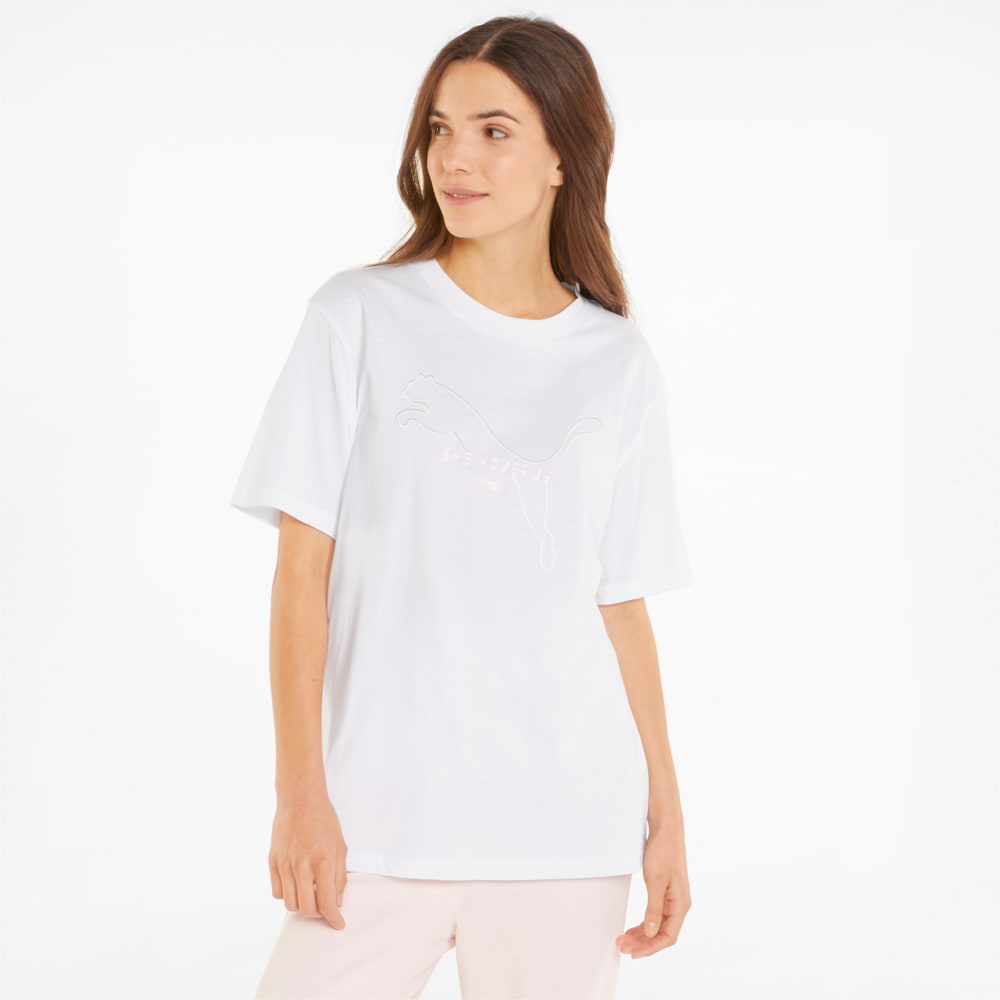 фото Футболка her graphic women's tee puma