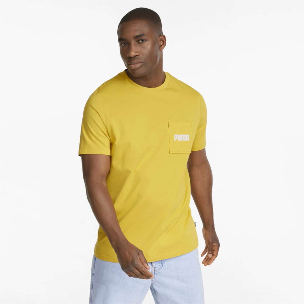 Изображение Puma Футболка Modern Basics Pocket Men's Tee #1: Bamboo