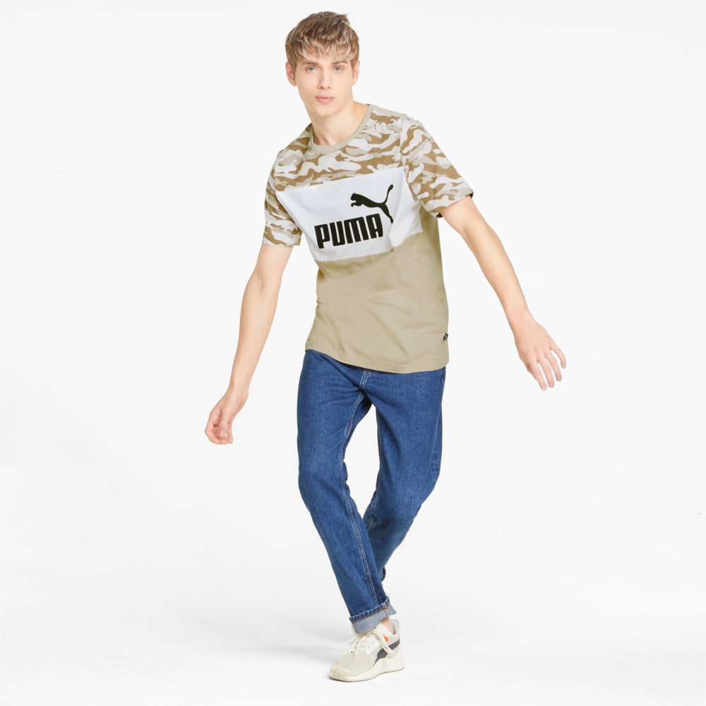 

PUMA - male - Футболка ESS+ Camo Men’s Tee – Putty –, Бежевый