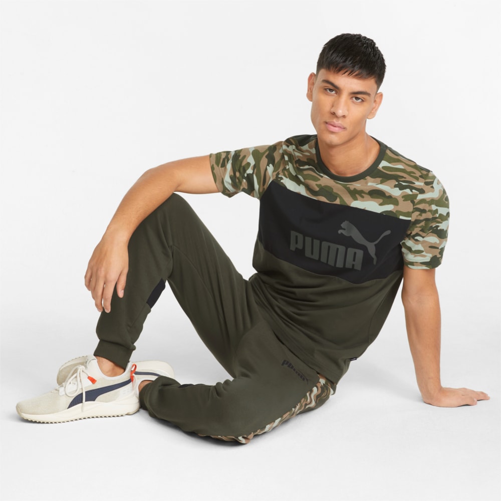 

PUMA - male - Футболка ESS+ Camo Men’s Tee – Forest Night –, Зеленый