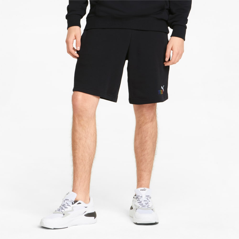 Image Puma Essentials+ Rainbow Men's Sweat Shorts #1