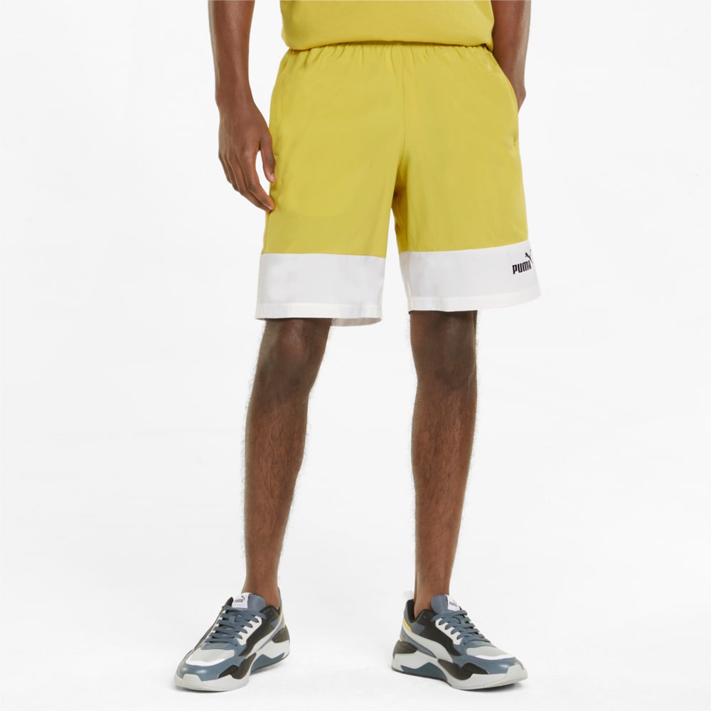 Puma mens woven hot sale shorts