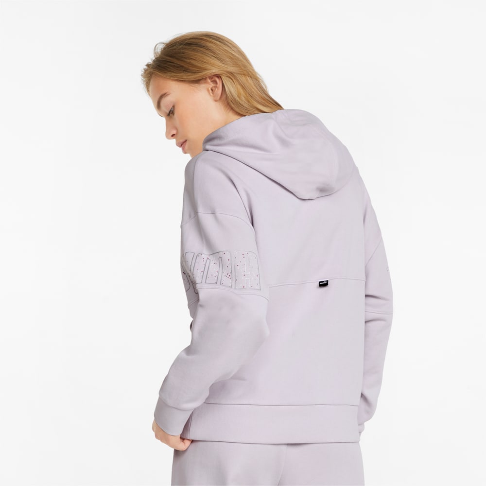 Изображение Puma Толстовка Power Colour-Blocked Women's Hoodie #2