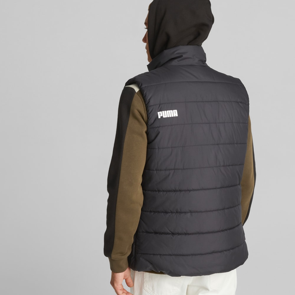 Puma black vest cheap