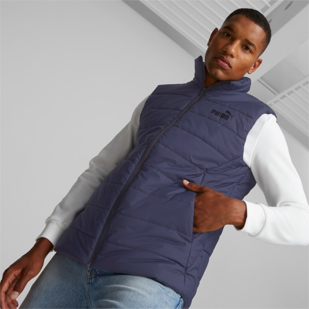 Зображення Puma Жилет Essentials Padded Vest Men #1: Peacoat