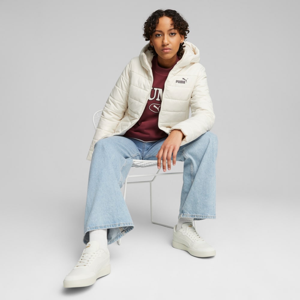 Изображение Puma Куртка Essentials Padded Jacket Women #2: Alpine Snow