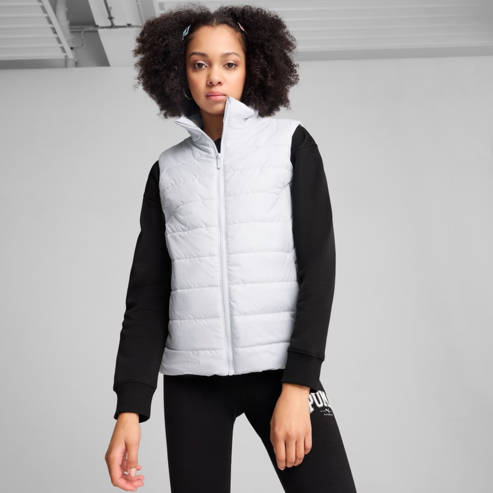Изображение Puma Жилет ESS Padded Vest Women #1: Silver Mist