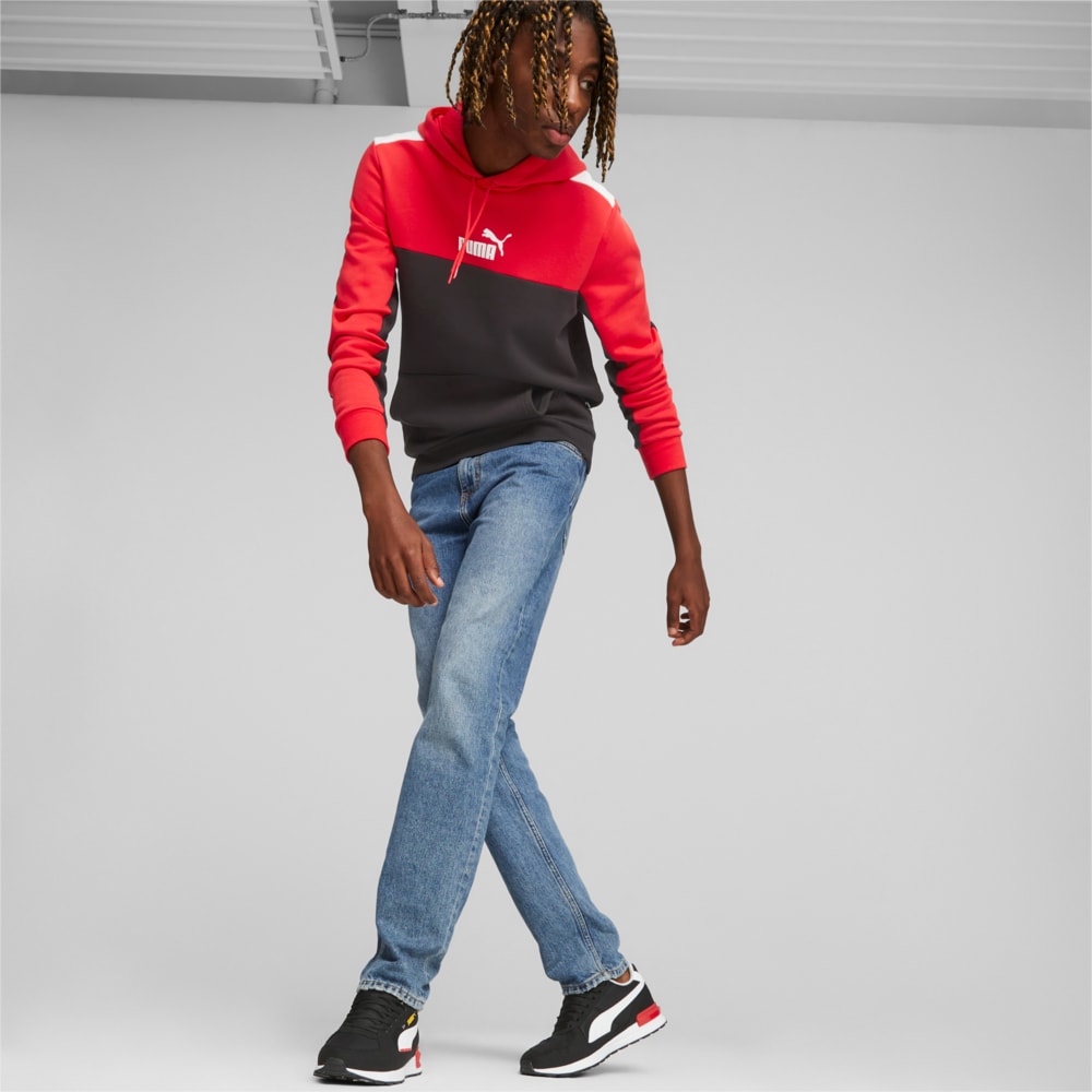 Imagen PUMA Polerón con capucha para hombre Essentials+ Block #2
