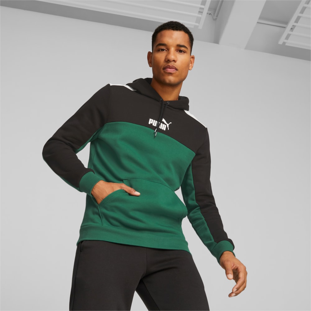 Image PUMA Moletom com Capuz Essentials Plus Block Fleece Masculino #1