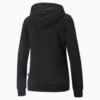 Изображение Puma Толстовка Essentials+ Metallic Logo Women’s Hoodie #5: Puma Black-Metallic Silver