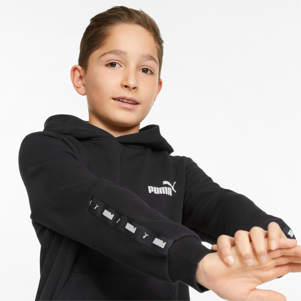 

PUMA - Детская толстовка Essentials+ Tape Youth Hoodie – Puma Black –, Черный