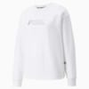 Image Puma Essentials+ Metallic Logo Crew Sweatshirt Women #4