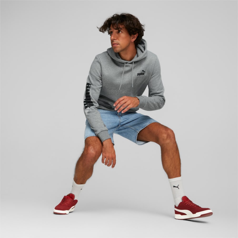 Зображення Puma Худі Power Logo Hoodie Men #1: Medium Gray Heather