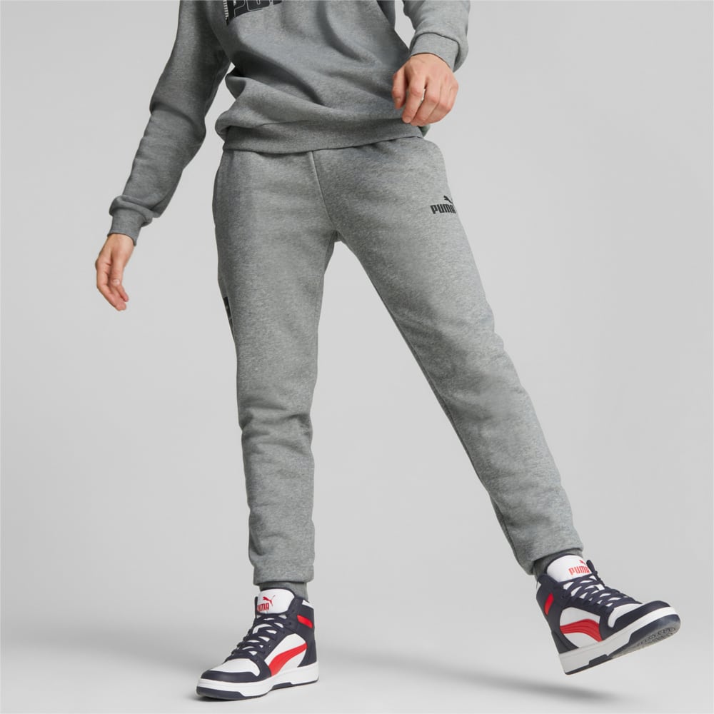 Grey puma sweatpants online