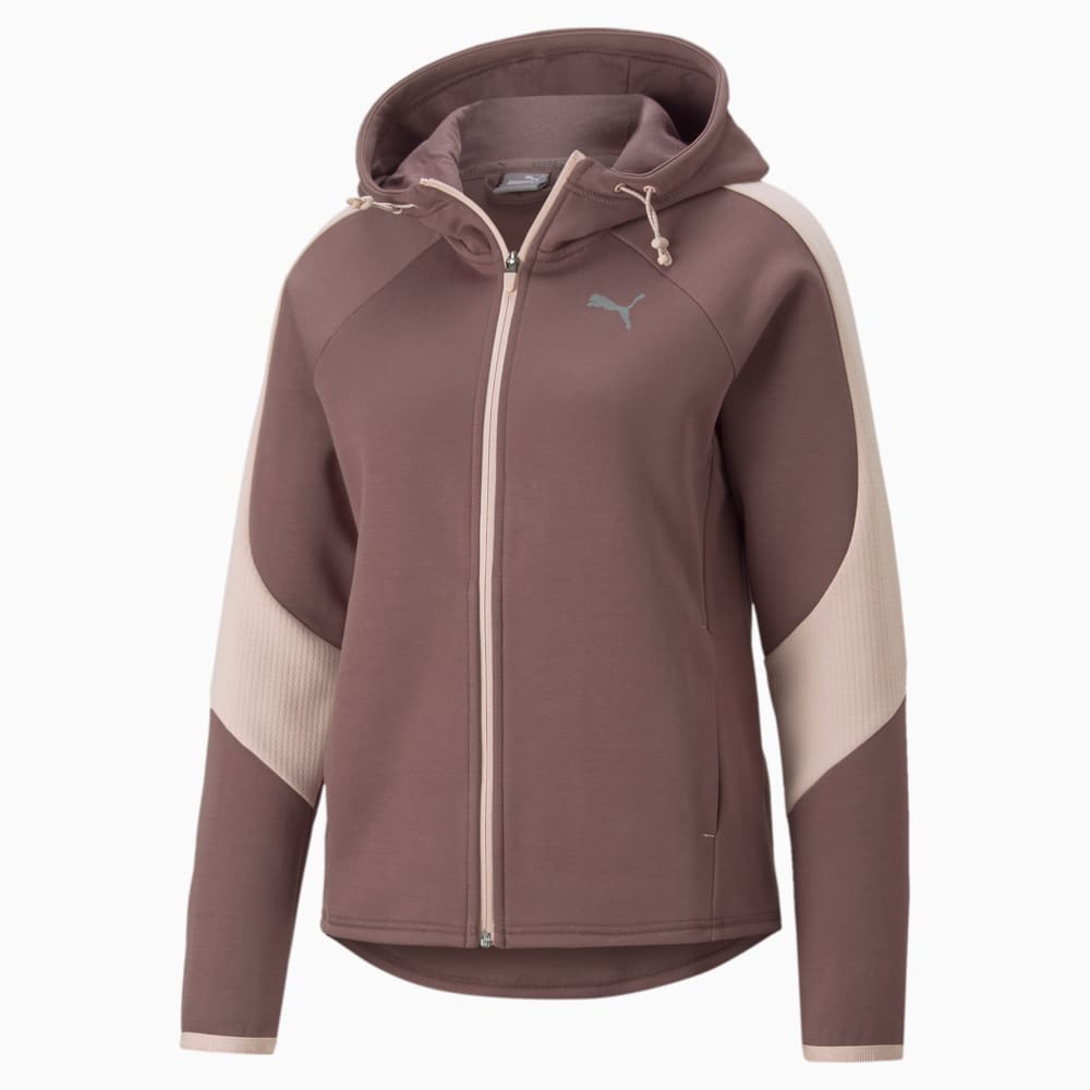 Зображення Puma Толстовка Evostripe Full-Zip Hoodie Women #1: Dusty Plum