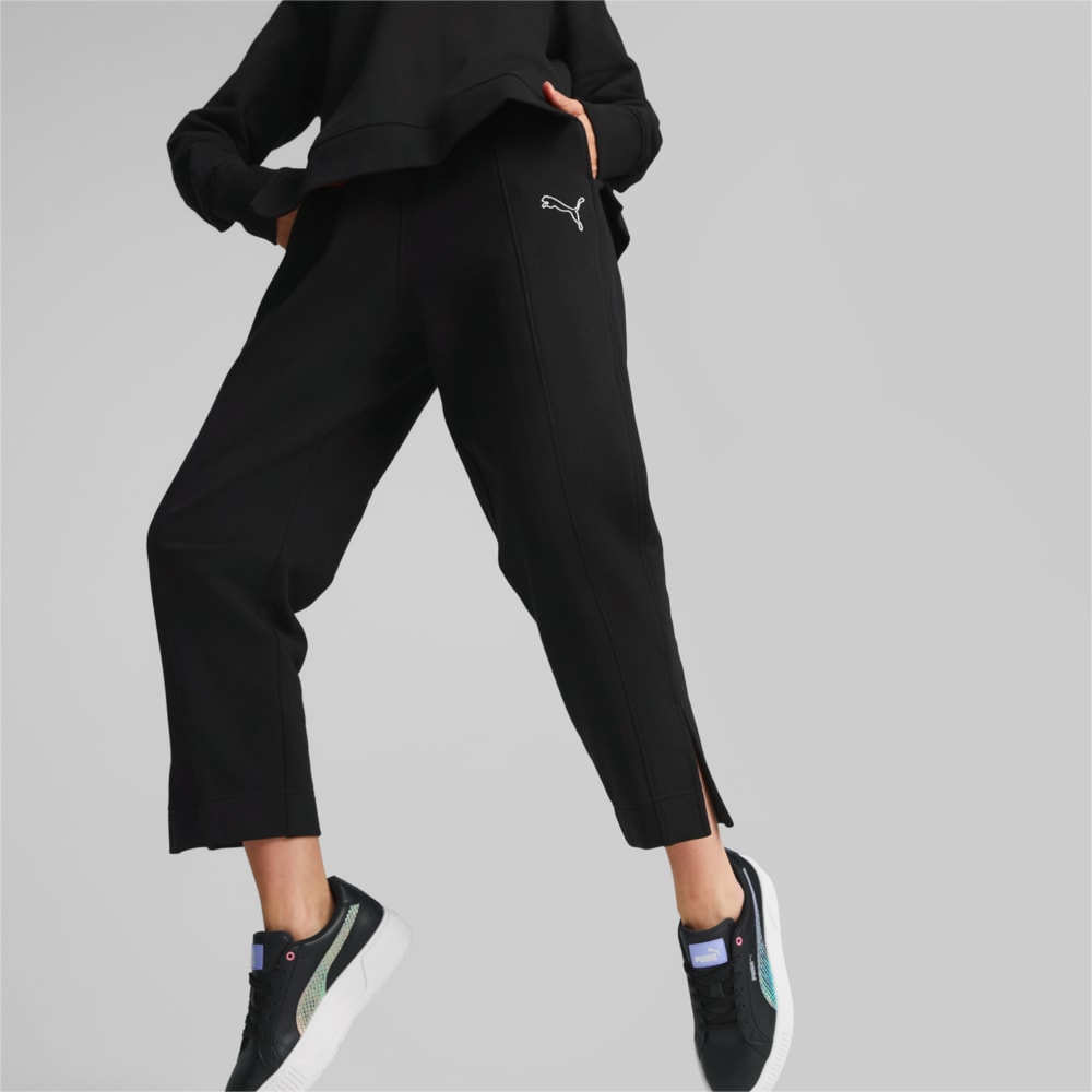 Зображення Puma Штани HER High-Waist Pants Women #1: Puma Black