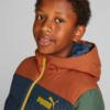 Изображение Puma Детская куртка Colourblock Jacket Youth #2: Warm Chestnut
