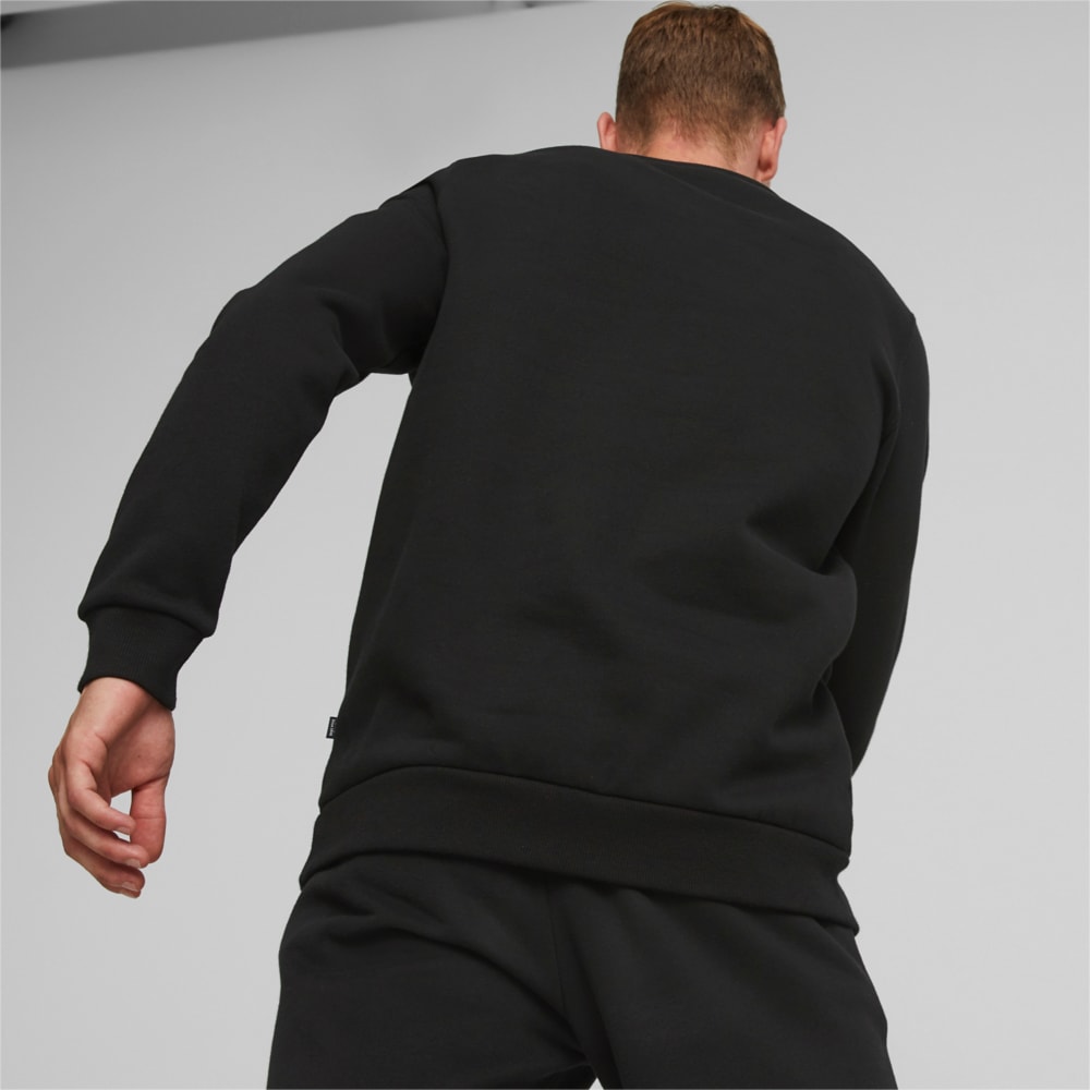 Изображение Puma Свитшот Essentials Elevated Crewneck Sweatshirt Men #2: Puma Black